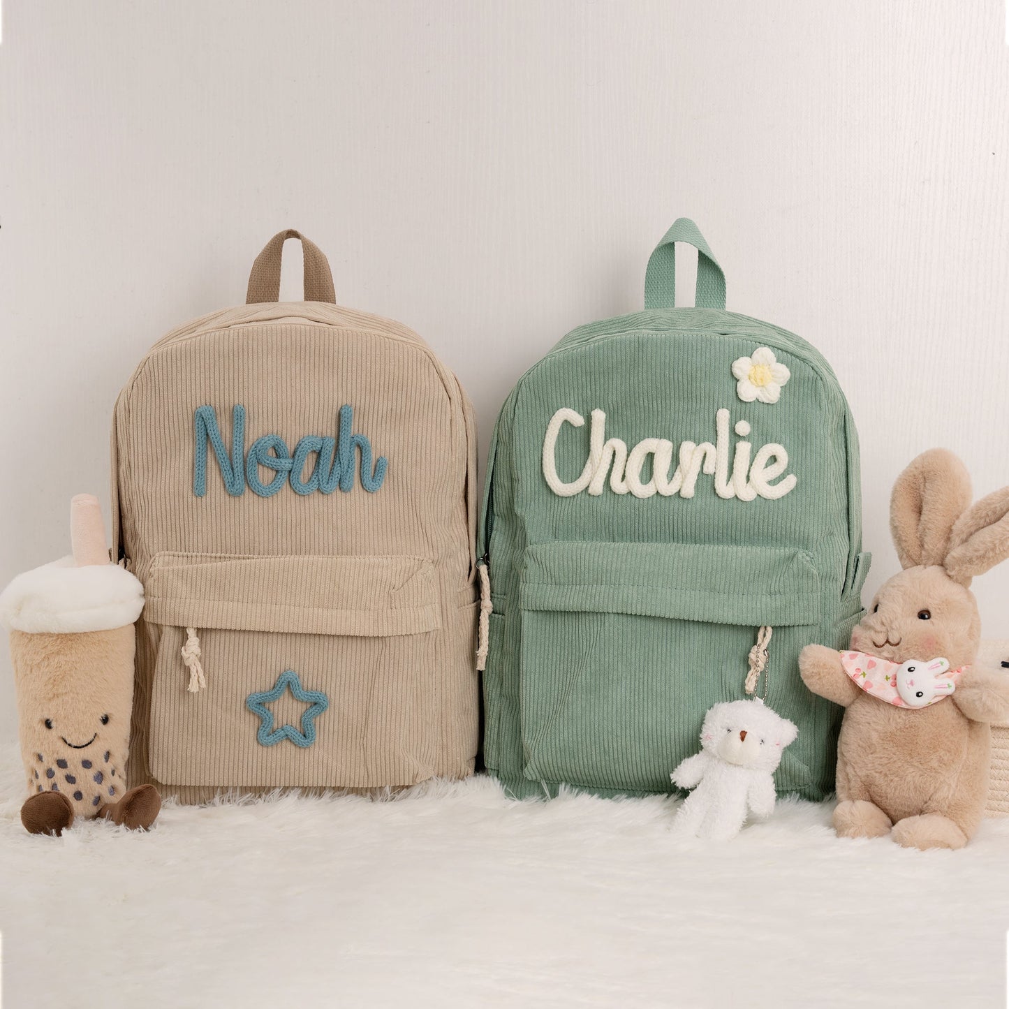Personalized Knitted Backpack