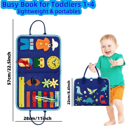 Educational Learning Sensory Busy Book