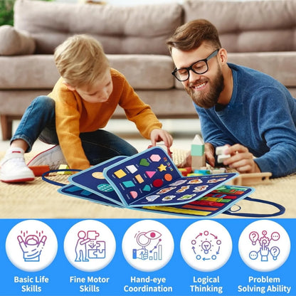 Educational Learning Sensory Busy Book
